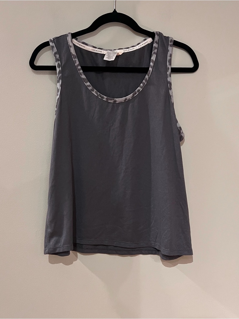 Lucky Brand Gray Tank Top